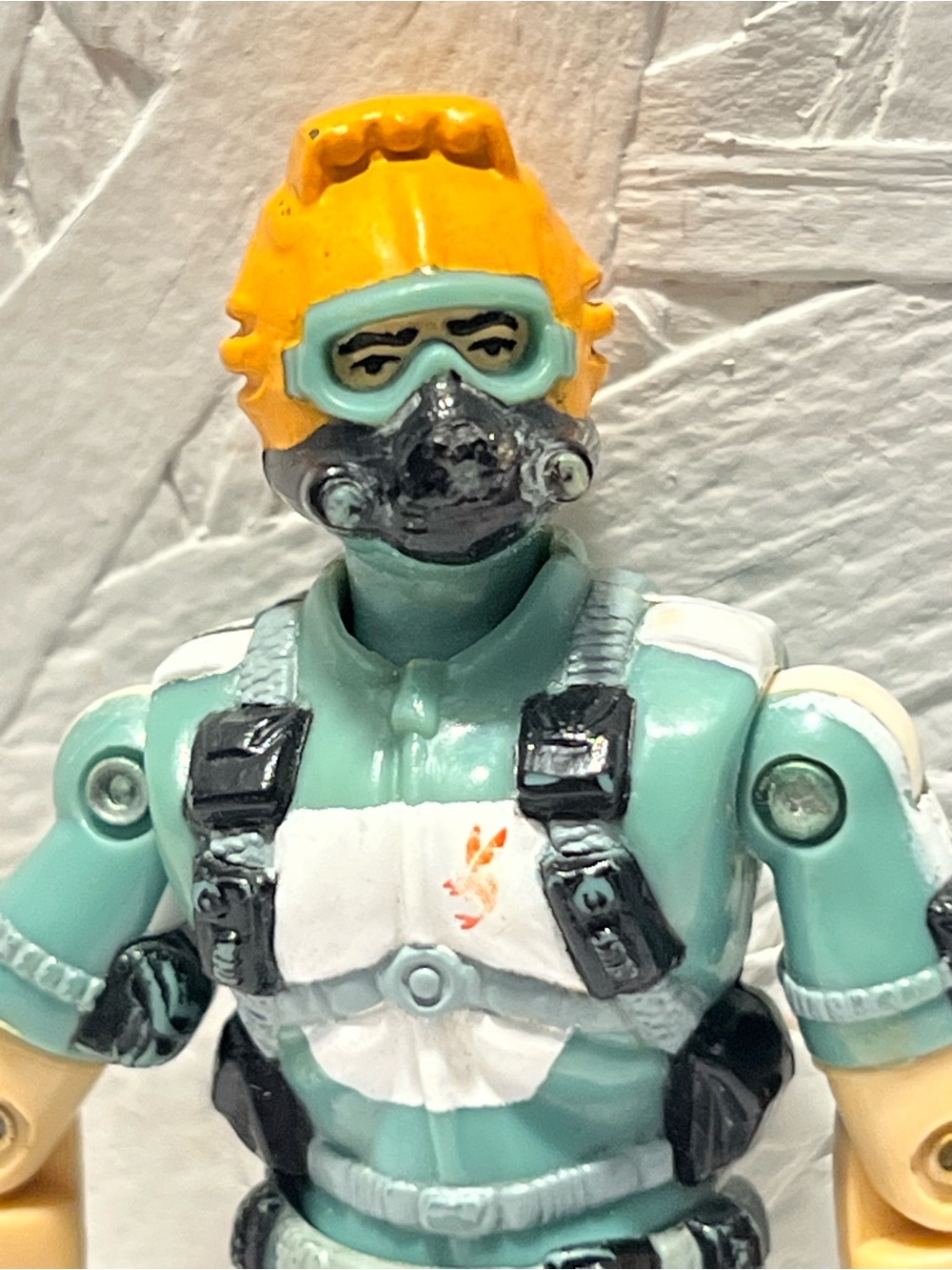 Vintage GI Joe ARAH Wet Suit Scuba Driver Action Figure 1986
